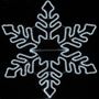 Picture of 5' Fancy LED Snowflake Cool White