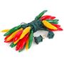 Picture of Red Green Yellow Fiesta Chili Pepper String lights 35 Count