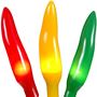 Picture of Red Green Yellow Fiesta Chili Pepper String lights 35 Count