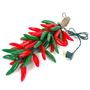 Picture of Red and Green Chili Pepper Cluster Ristras 50 light