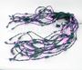 Picture of Pink LED Icicle Lights on Green Wire 150 Bulbs