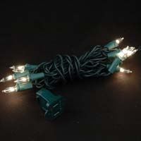 Picture for category 10 Light Green Wire Mini Christmas Lights