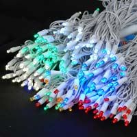 Picture for category White Wire 50 Bulb LED Christmas Lights