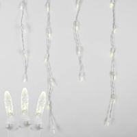 Picture for category Clear and Warm White Icicle Lights