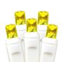 Picture of 20 LED Battery Operated Lights Yellow White Wire