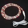 Picture of Red/Clear Rope Light Custom Cut 1/2" 120V Incandescent