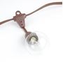 Picture of 100' Suspended Brown Commercial Grade Stringer 80 Intermediate (e17) Base Sockets