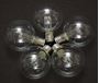 Picture of 5 Pack Warm White LED G50 Globe Bulbs