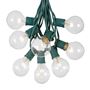 Picture of G50 Clear Globe Shaped Bulbs with 100 Socket String Light Set
