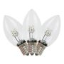 Picture of C7 - Pure White - Glass LED Replacement Bulbs - 25 Pack