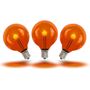 Picture of Orange/Amber- G40 - Glass LED Replacement Bulbs - 25 Pack