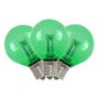 Picture of Green - G30 Glass LED Replacement Bulbs - 25 Pack