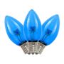 Picture of C7 - Blue - Glass LED Replacement Bulbs - 25 Pack