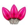 Picture of C7 - Pink - Glass LED Replacement Bulbs - 25 Pack