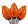 Picture of C7 - Orange/Amber - Glass LED Replacement Bulbs - 25 Pack