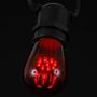 Picture of Red S14 LED Medium Base e26 Bulbs w/ 9 LEDs - 25pk