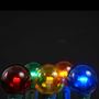 Picture of 5 Pack Multi Colored LED G50 Globe Bulbs