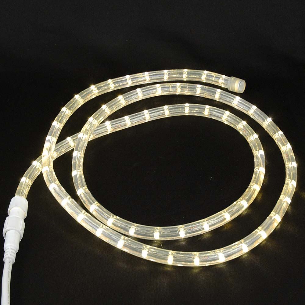 Picture of Warm White Custom 12 Volt LED Rope Lights 1/2" 2 Wire