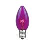 Picture of Purple Transparent C9 7 Watt Replacement Bulbs 25 Pack