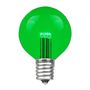 Picture of 5 Pack Green LED G50 Globe Bulbs