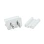 Picture of SPT-2 Male Plugs White - 5 Pack