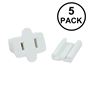Picture of 5 Pack Female Sockets White SPT-1