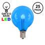 Picture of Blue - G40 - Glass LED Replacement Bulbs - 25 Pack