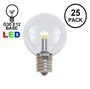 Picture of Warm White - G30 Glass LED Replacement Bulbs - 25 Pack
