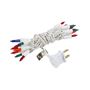 Picture of Non Connectable Multi (assorted) White Wire Mini Lights 20 Light 8.5'