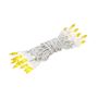 Picture of Non Connectable Yellow White Wire Mini Lights 20 Light 8.5'