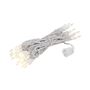 Picture of 35 Light 17' Long White Wire Christmas Mini Lights