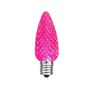 Picture of Pink C9 LED Replacement Bulbs 25 Pack 
