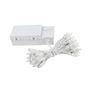 Picture of 50 LED Battery Operated Lights Pure White on White Wire
