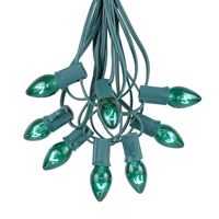 Picture for category Green C7 Outdoor Christmas String Light Sets