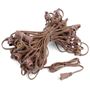 Picture of 80 Warm White LED G50 Commercial Grade Intermediate Base Light Set - Brown Wire