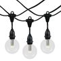 Picture of 25 Warm White G50 LED Suspended Commercial Grade Intermediate Base Light Set