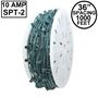 Picture of Premium Commercial Grade 10 Amp C7 1000' Spool 36" Spacing Green Wire