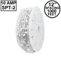 Picture of Premium Commercial Grade 10 Amp C9 1000' Reel White Wire 12" Spacing