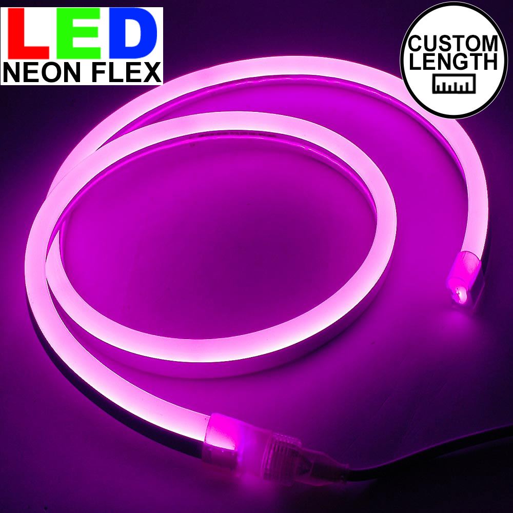 Picture of Pink LED Neon Flex Custom Cut 120v