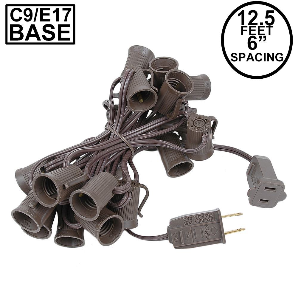 Picture of C9 12.5' Stringers 6" Spacing - Brown Wire