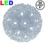Picture of 50 Pure White LED 6" Sphere