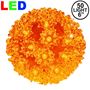 Picture of 50 Orange LED 6" Sphere