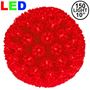 Picture of 150 Red LED 10" Sphere