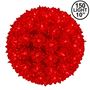 Picture of Red 150 Light Starlight Sphere 10"