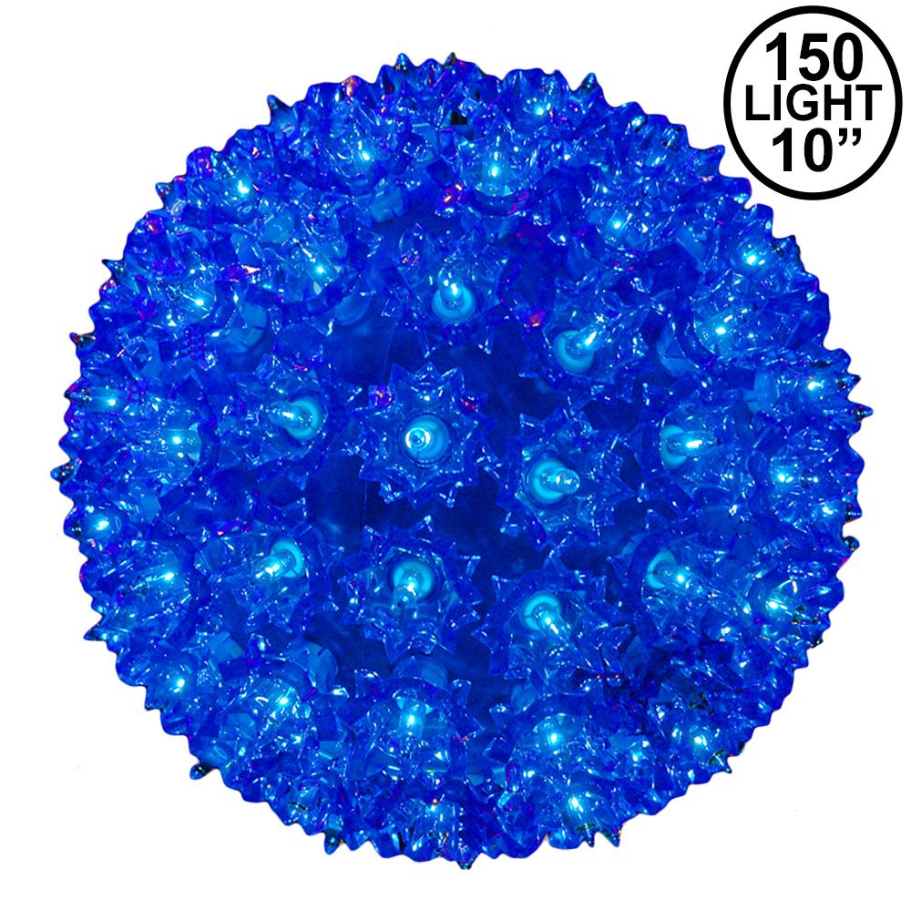Picture of Blue 150 Light Starlight Sphere 10"