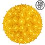Picture of Yellow 150 Light Starlight Sphere 10"