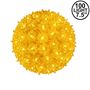 Picture of Yellow 100 Light Starlight Sphere 7.5"