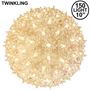 Picture of 150 Light 10" Clear Twinkling Starlight Spheres