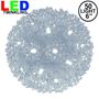 Picture of 50 Twinkle LED 6" Sphere Pure White
