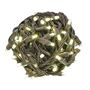 Picture of Coaxial 100 LED Warm White 4" Spacing Brown Wire